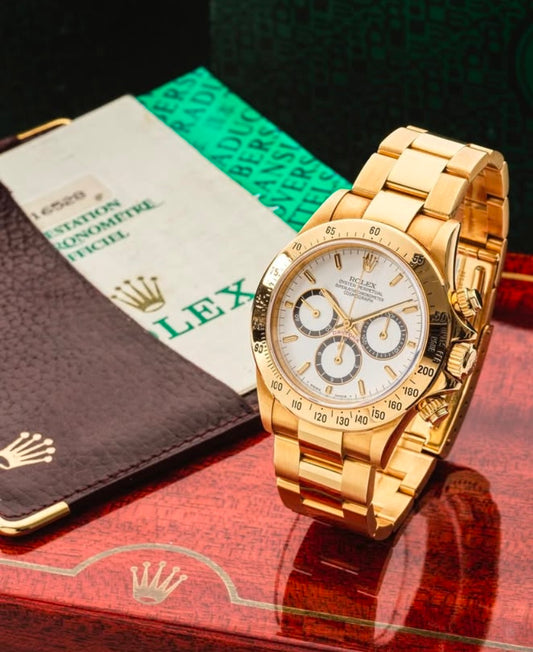 Cosmograph Daytona
Oyster, 40 mm, oro amarillo